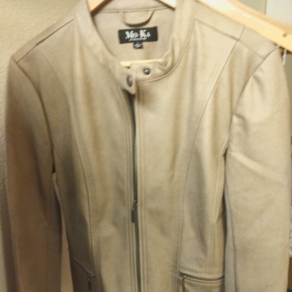 Leather Jacket by Moda For Sale!
